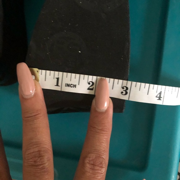 BCBG Generation Embellished Thong Wedge Sandals - Picture 7 of 8